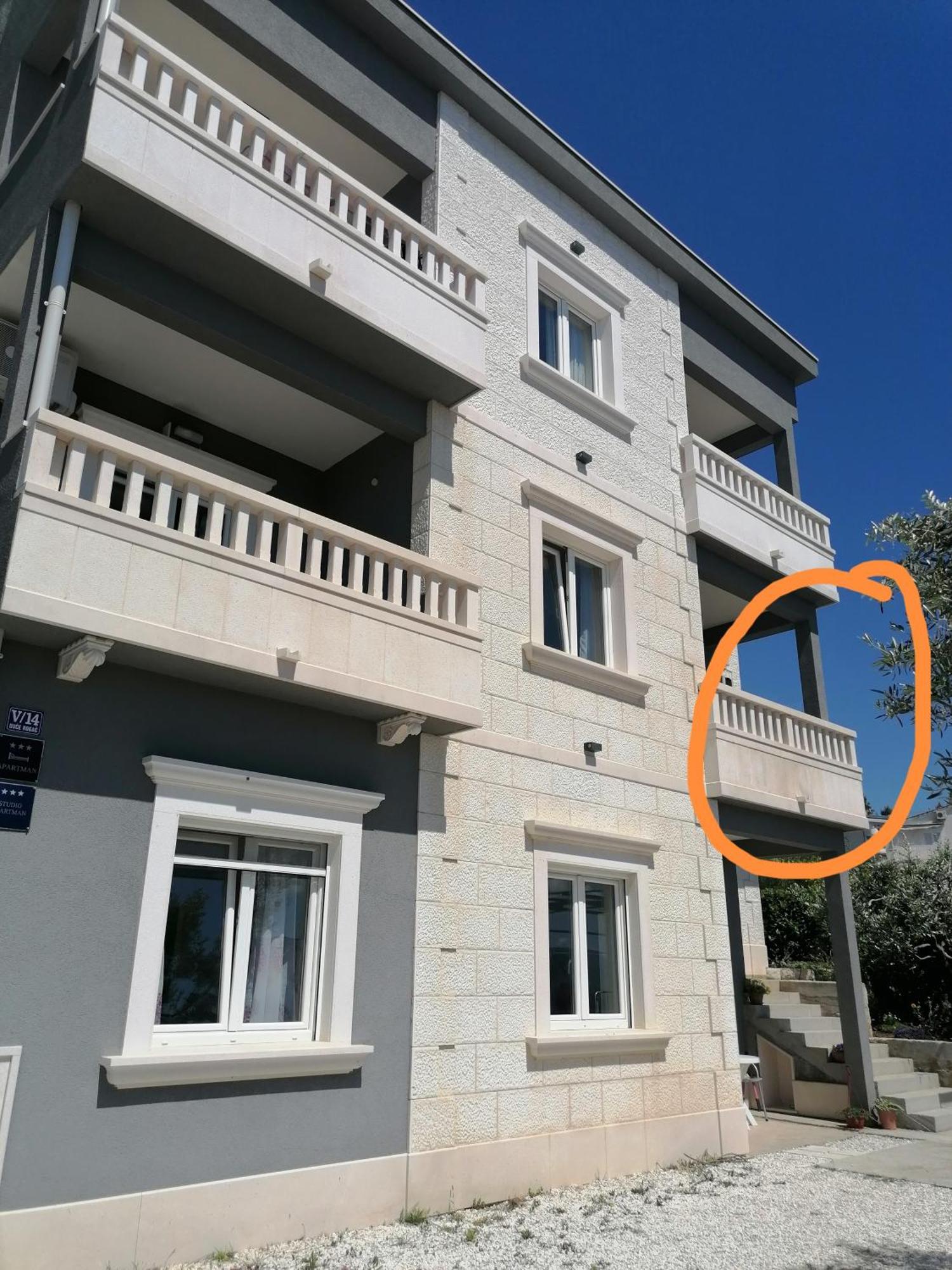 Apartments Dinko Duće Esterno foto
